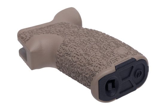 Emissary Aggressive Texture AR-15 Axle Grip with internal storage compartment